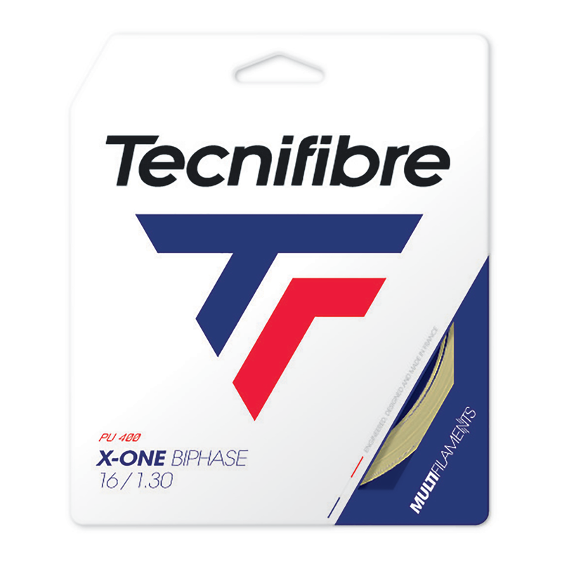 Tecnifibre X-One Biphase 1.24mm - Tennis String Set 12.2m