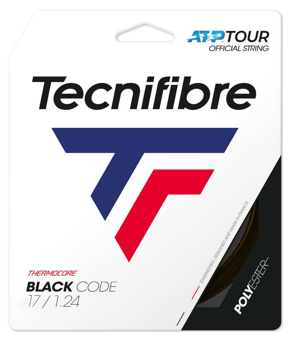 Tecnifibre Black Code Orange 1.24mm - Tennis String Set 12.2m