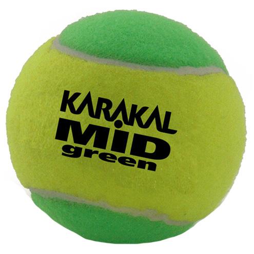 Karakal Mini Green Tennis Balls - 1 Dozen
