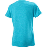 Wilson Women's Script Tech Tee Blue