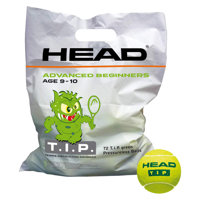 Head T.I.P Green Tennis Balls x72 Pack